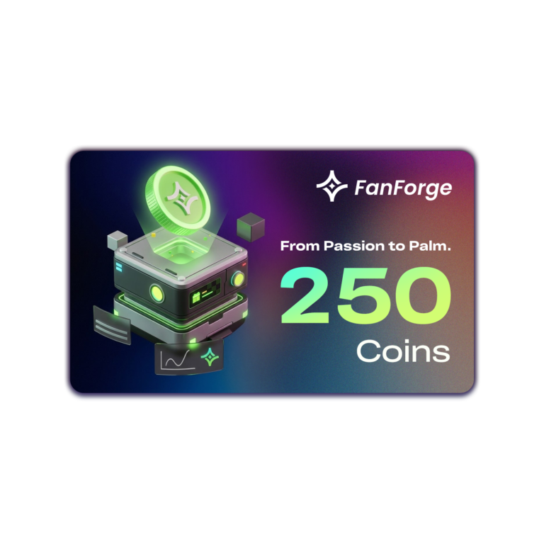 Creality & FanForge 50/250/500 Coins - 250 Coins creality & fanforge 50/250/500 coins – 250 coins