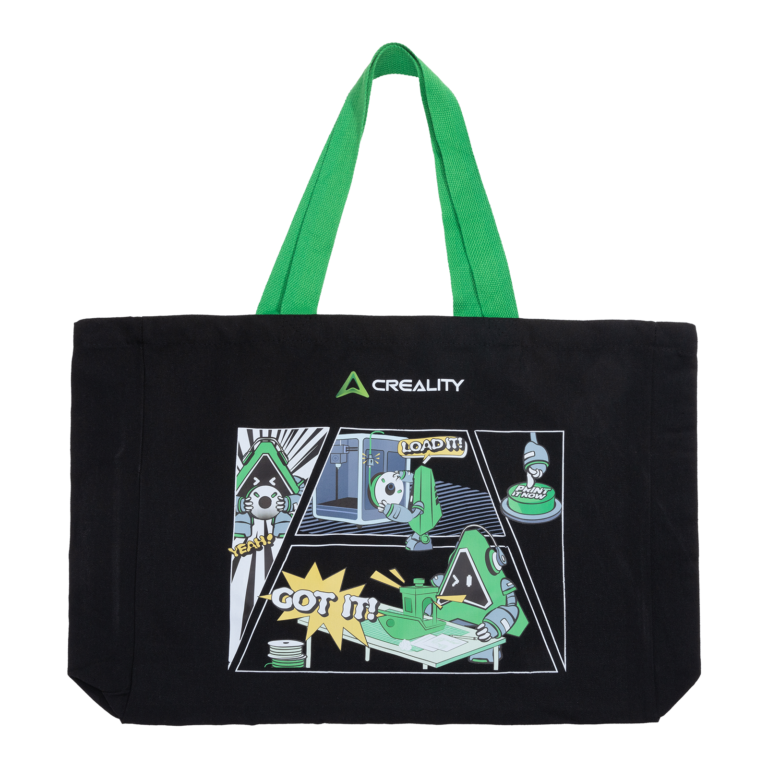 creality maker canvas tote black