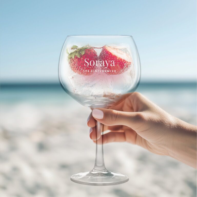 Personalised Gin Glass - 4 pcs personalised gin glass – 4 pcs