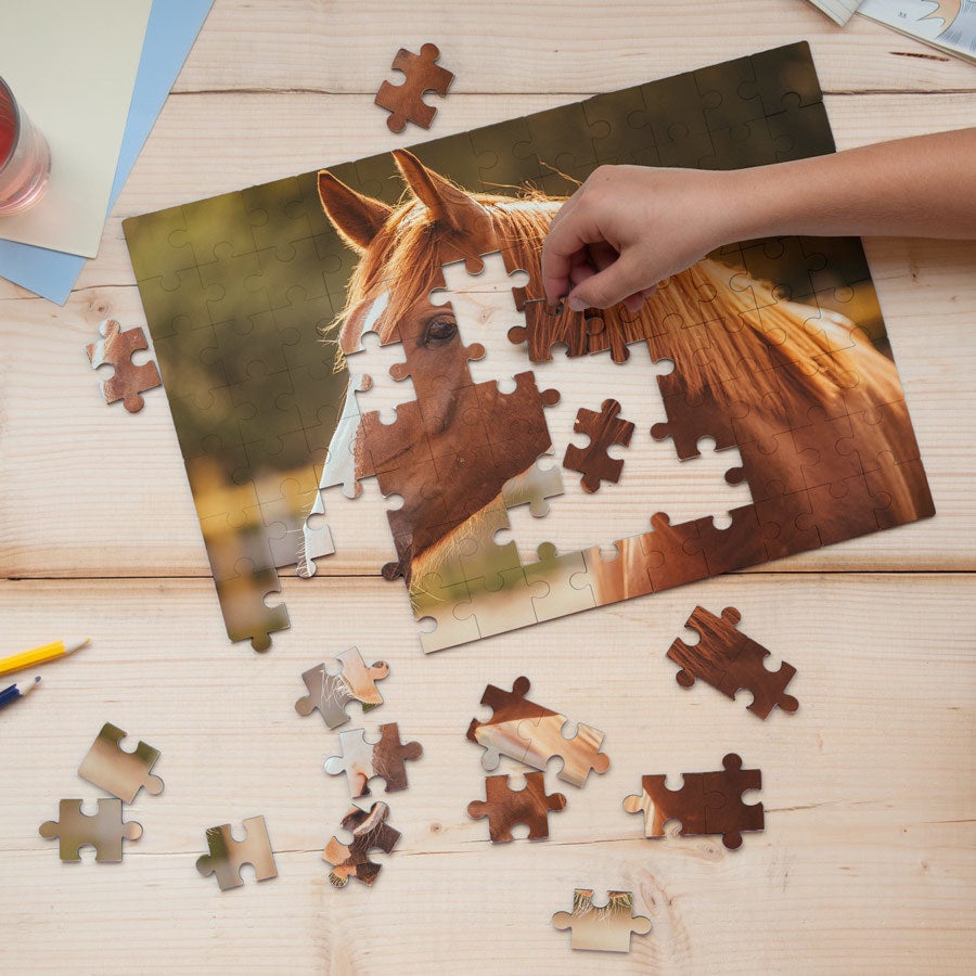 Personalised Jigsaw Puzzle - 96 pcs personalised jigsaw puzzle – 96 pcs