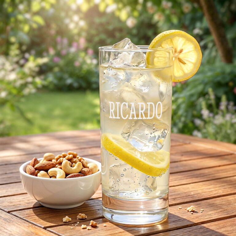 personalised highball glass – engraved