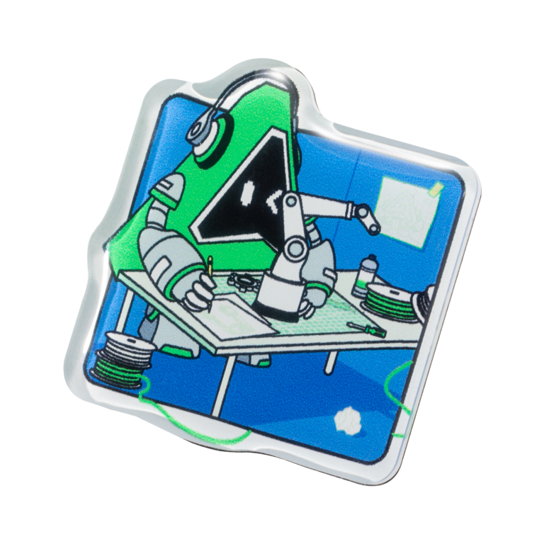 creality official merch collcetion – magnetic badge