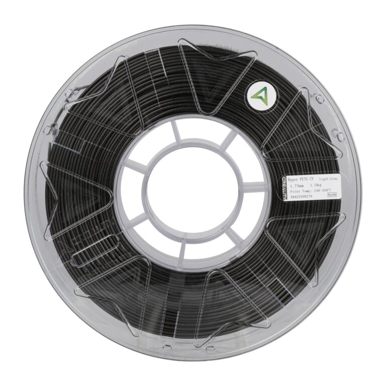 Hyper PETG-CF 3D Printing Filament - Night Gray hyper petg cf 3d printing filament – night gray