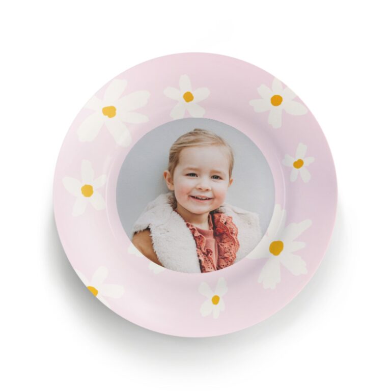 personalised children's plate – bpa free – dishwasher safe