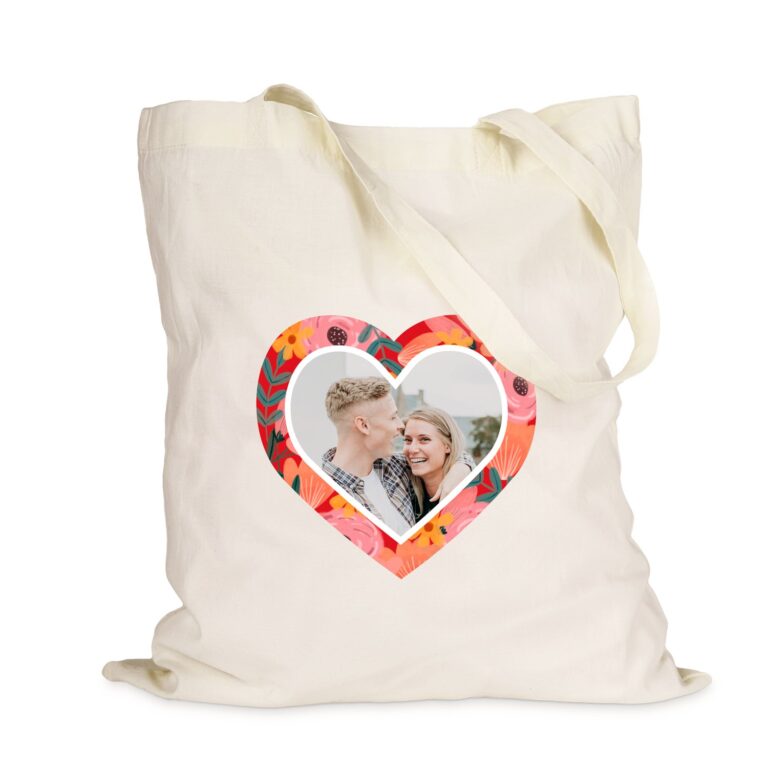 personalised tote bag – natural – 3 pcs