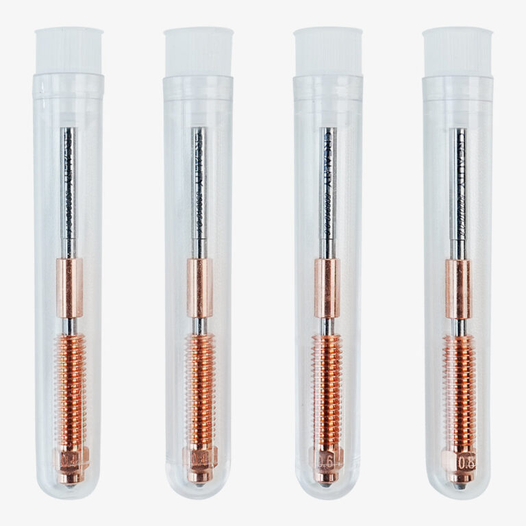 "Unicorn" Quick-Swap Nozzle Kit - 4 pcs(0.4mm*2, 0.6mm*1, 0.8mm*1) “unicorn” quick swap nozzle kit – 4 pcs(0.4mm*2, 0.6mm*1, 0.8mm*1)
