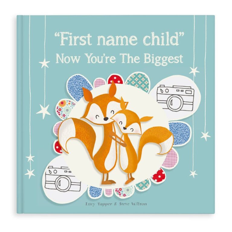 personalised children's book – now you're the biggest – hardcover