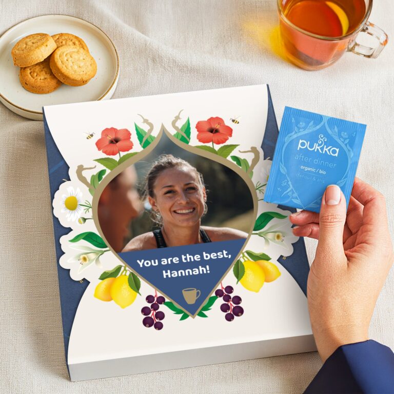 personalised pukka tea – 45 tea bags