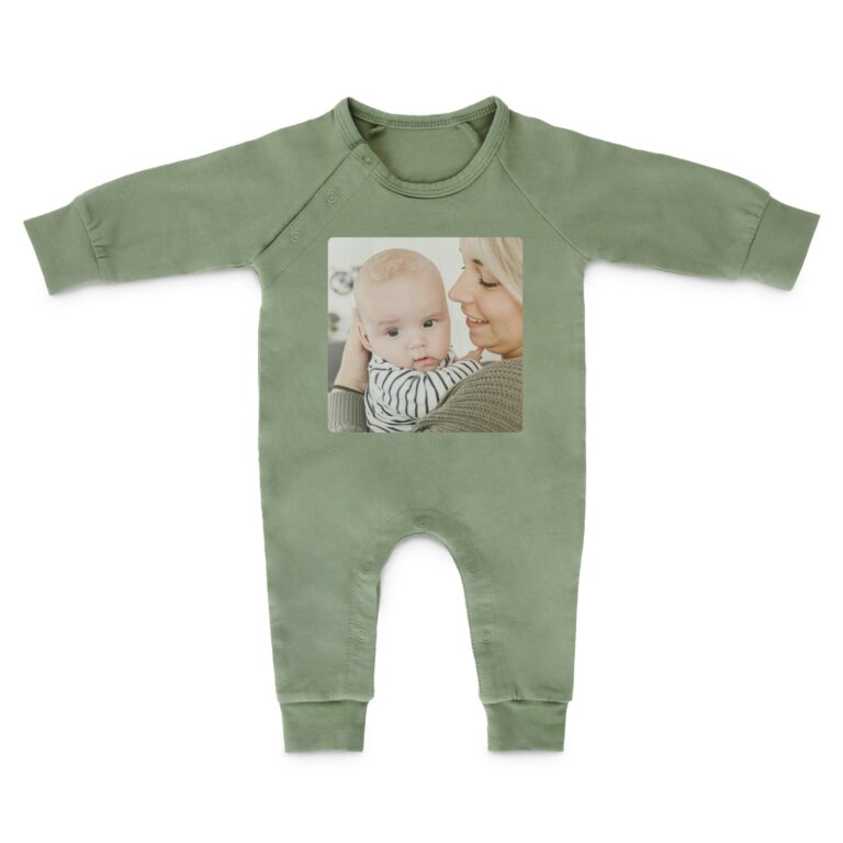 babygrow – printed – green – 62/68