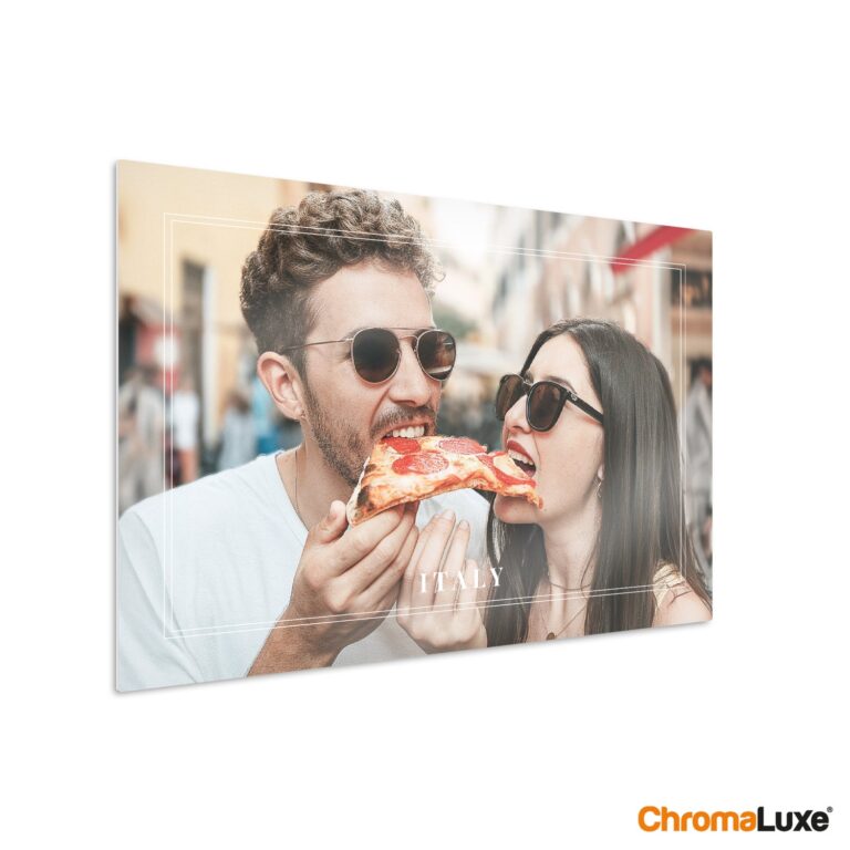 personalised aluminium print – 75 x 50 cm