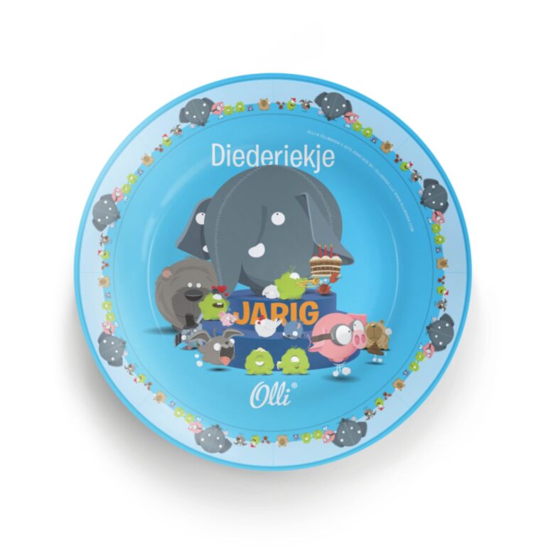 personalised plate – ollimania