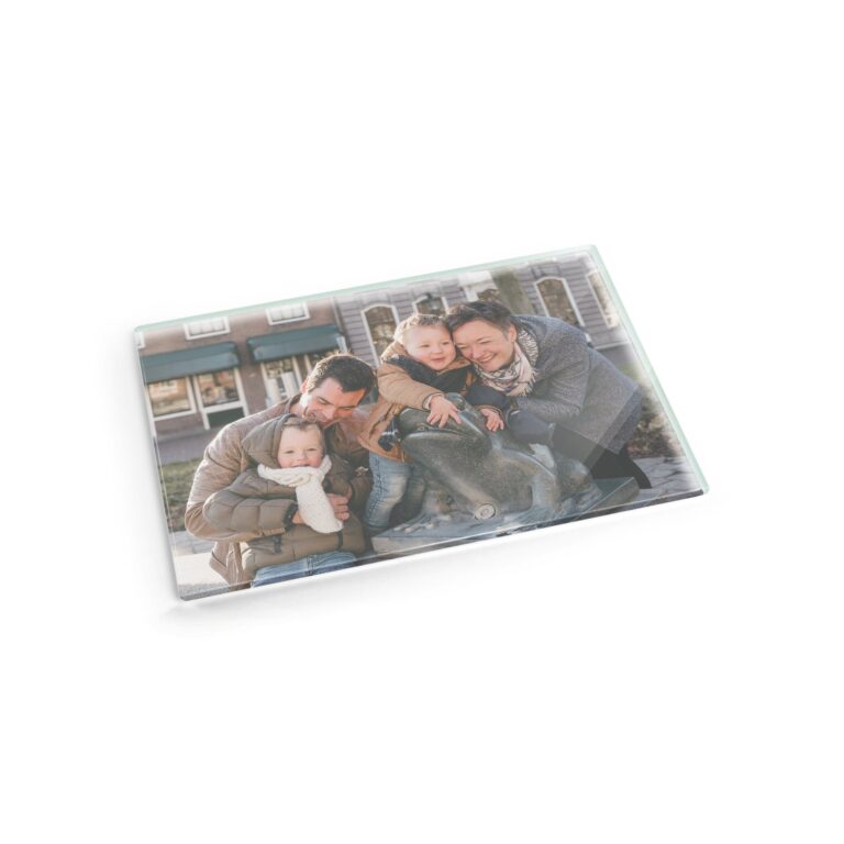 personalised chopping board – glass – small
