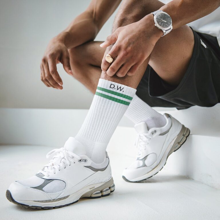 personalised sports socks – green – 37 41