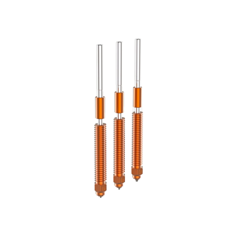 "Unicorn" K2P Quick-Swap Nozzle Kit - 0.4mm*2, 0.6mm*1, 0.8mm*1 “unicorn” k2p quick swap nozzle kit – 0.4mm*2, 0.6mm*1, 0.8mm*1