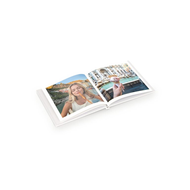 personalised photo album – 14.5 x 14.5 cm – hardcover – love – from 28 pages