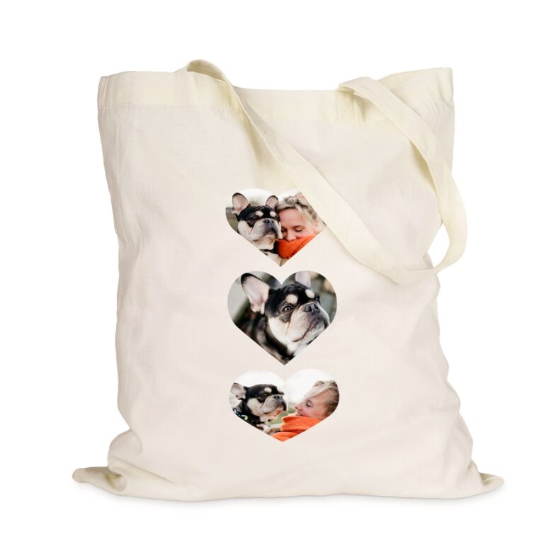 personalised tote bag – natural