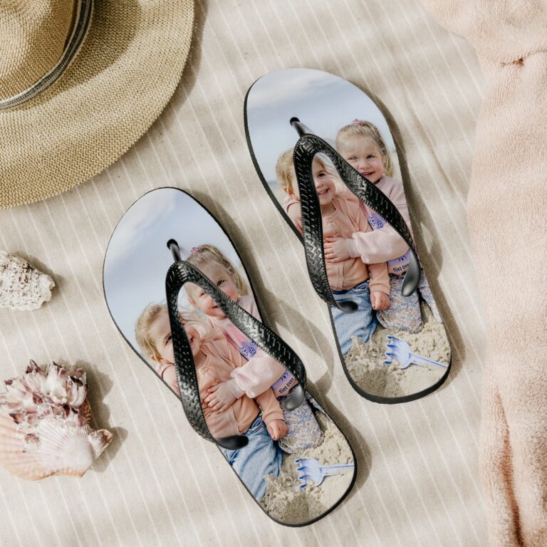 Personalised flip-flops personalised flip flops