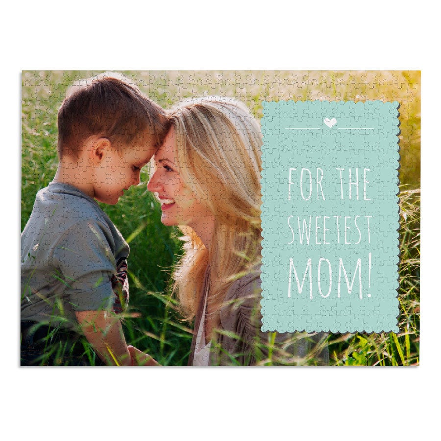 Personalised jigsaw puzzle - Mother's Day - 500 pcs personalised jigsaw puzzle – mother's day – 500 pcs