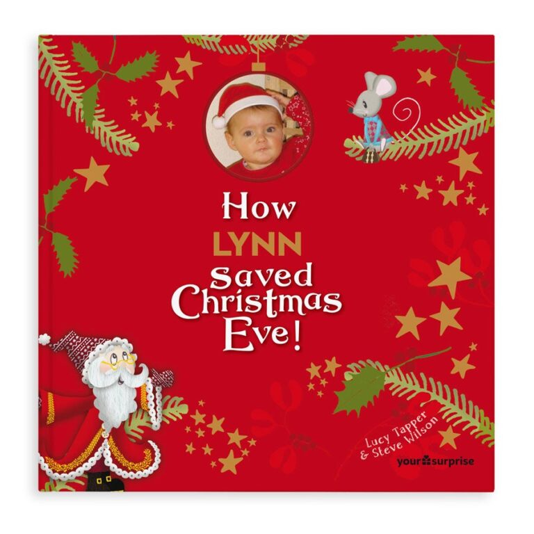 Personalised children's book - Saving Christmas Eve - Softcover personalised children's book – saving christmas eve – softcover