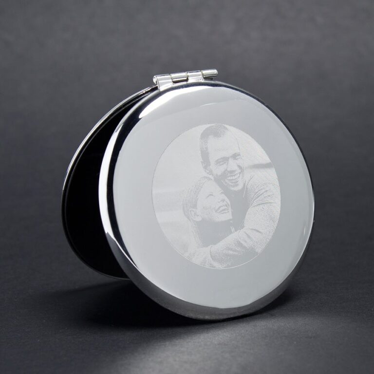 personalised make up mirror – engraved