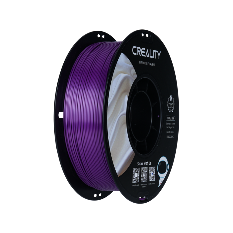 cr silk 1.75mm pla 3d printing filament 1kg – purple