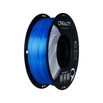 cr silk 1.75mm pla 3d printing filament 1kg – blue