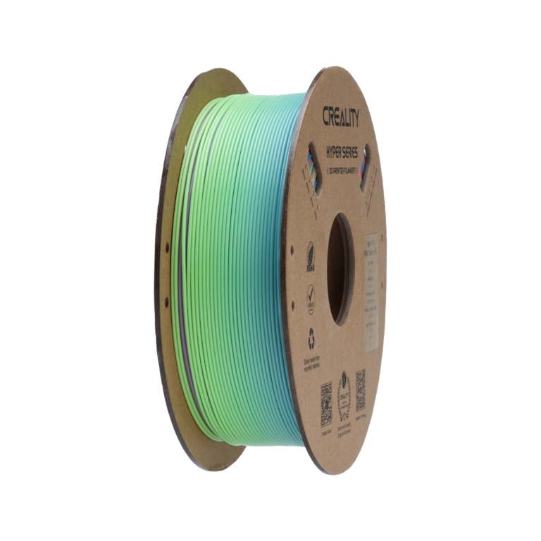 hyper pla rainbow 1.75mm 3d printing filament 1kg – wild blossom short