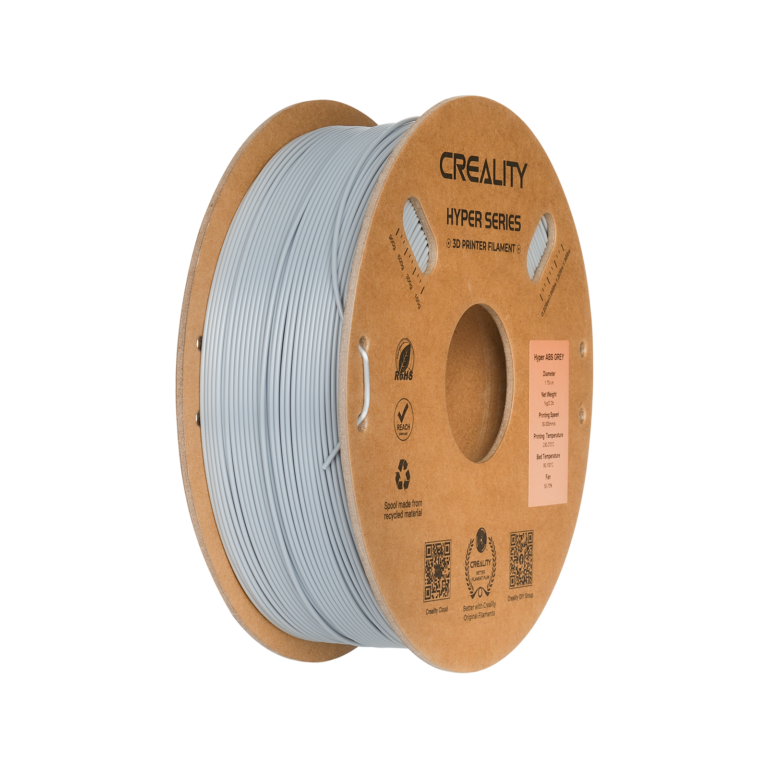 Hyper ABS 1.75mm 3D Printing Filament 1kg - Grey hyper abs 1.75mm 3d printing filament 1kg – grey