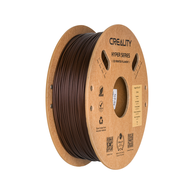 hyper pla cf carbon fiber 1.75mm 3d printing filament 1kg – reddish brown