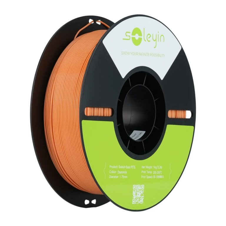 soleyin basic petg 3d printing filament 1kg – chamomile