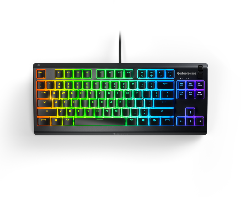 steelseries apex 3 tkl gaming keyboard – us