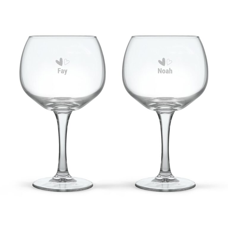 Personalised Gin Glass - 2 pcs personalised gin glass – 2 pcs