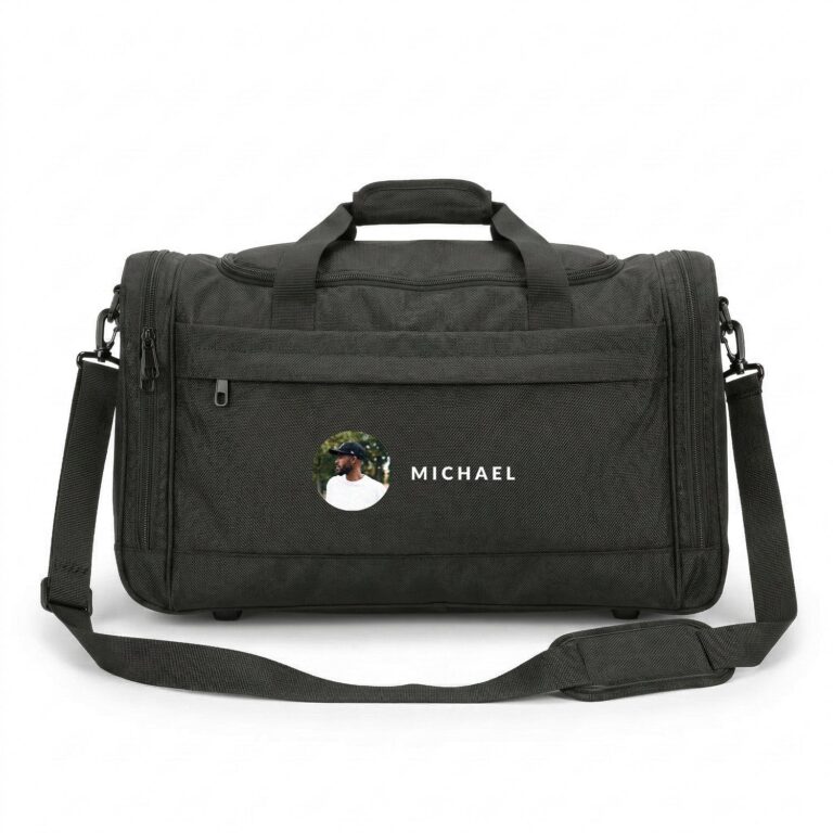personalised gym bag