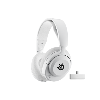 steelseries arctis nova 5x wireless gaming headset for xbox & pc | white