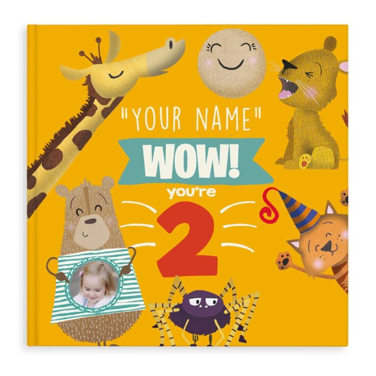 Personalised children's book - Wow! You're 2 - Hardcover personalised children's book – wow! you're 2 – hardcover