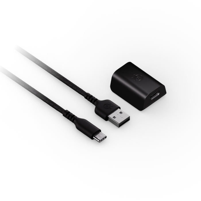 Replacement USB Cable and Adapter for Aerox 3 Wireless Gen 2 | Shadow replacement usb cable and adapter for aerox 3 wireless gen 2 | shadow