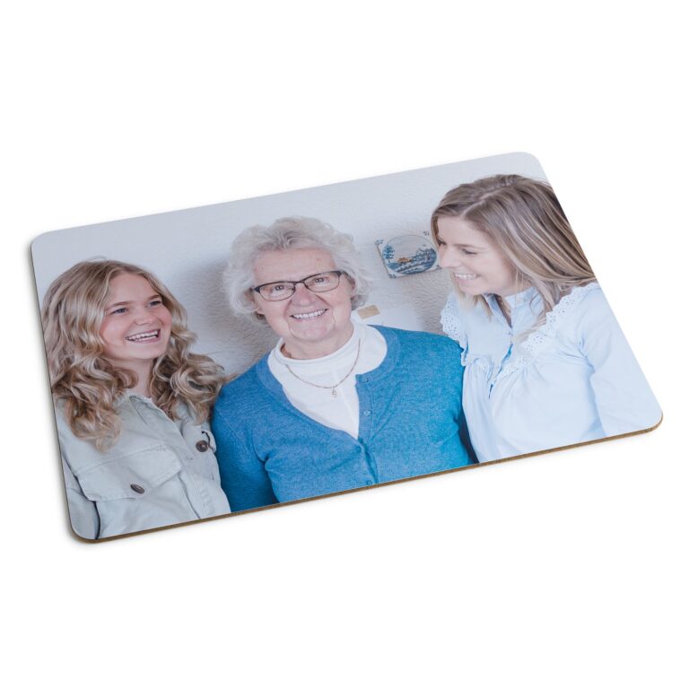 personalised placemat – hardboard – large