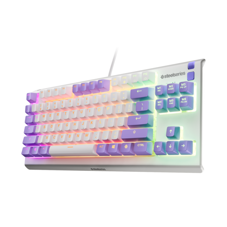 SteelSeries Apex 3 TKL Gaming Keyboard | Amethyst steelseries apex 3 tkl gaming keyboard | amethyst