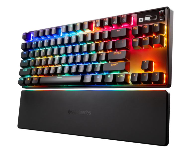 steelseries apex pro tkl wireless gaming keyboard (2023) – fr