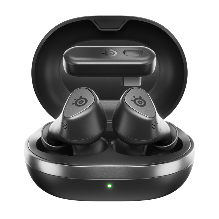 steelseries arctis gamebuds� gaming earbuds for playstation | black