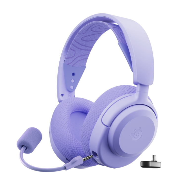 SteelSeries Arctis Nova 3P Wireless Gaming Headset for PlayStation & PC | Lavender steelseries arctis nova 3p wireless gaming headset for playstation & pc | lavender