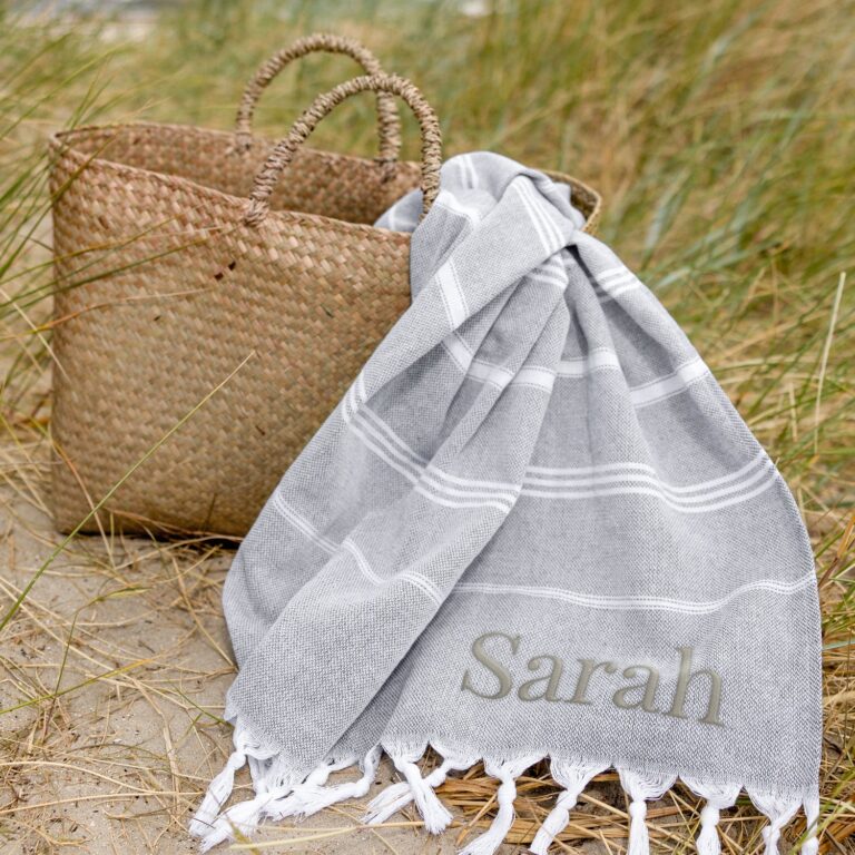 personalised hammam towel – 100x175cm