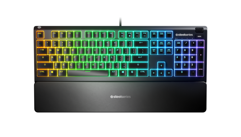 SteelSeries Apex 3 TKL Gaming Keyboard - FR steelseries apex 3 tkl gaming keyboard – fr