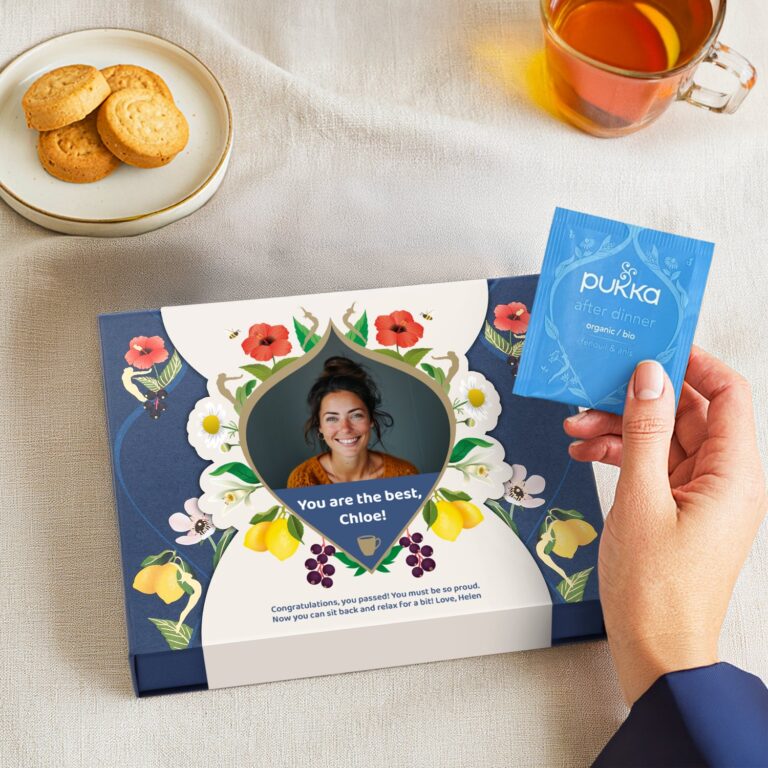 personalised pukka tea – 30 tea bags