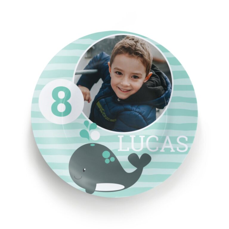 Personalised plate - Birthday personalised plate – birthday