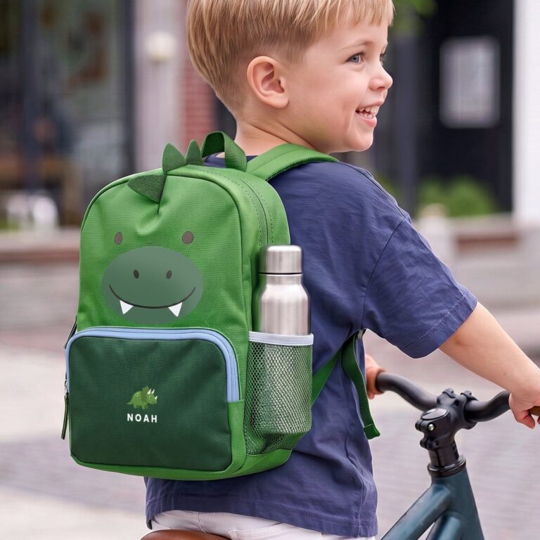 personalised backpack – dinosaur