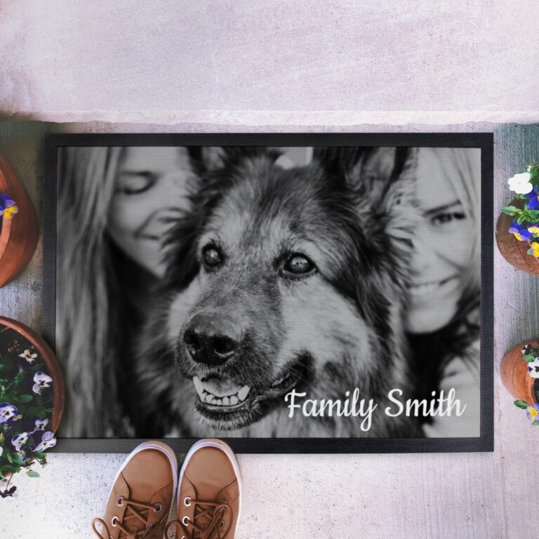 personalised doormat – 105 x 70 cm