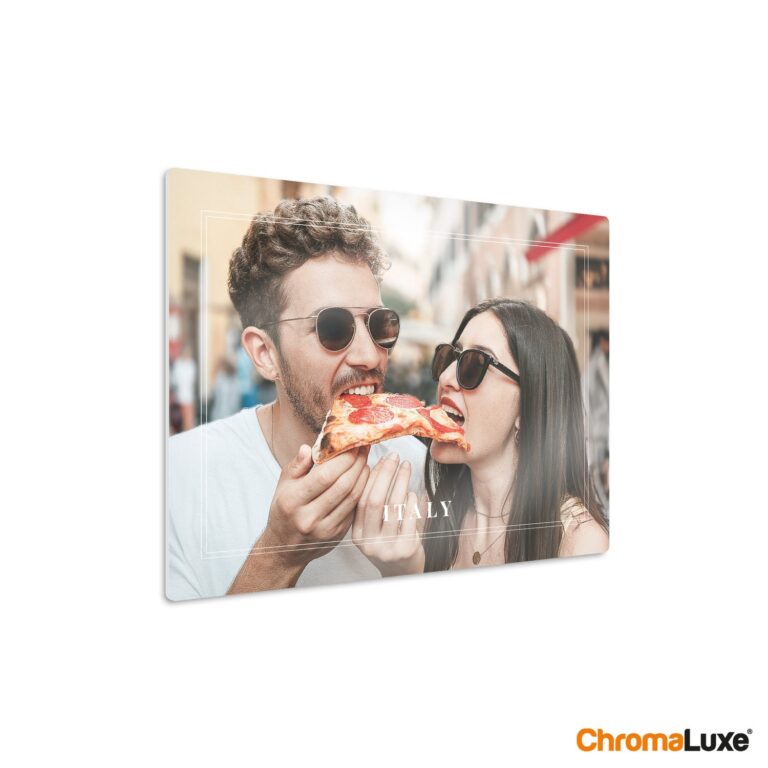 personalised aluminium print – 20 x 15 cm