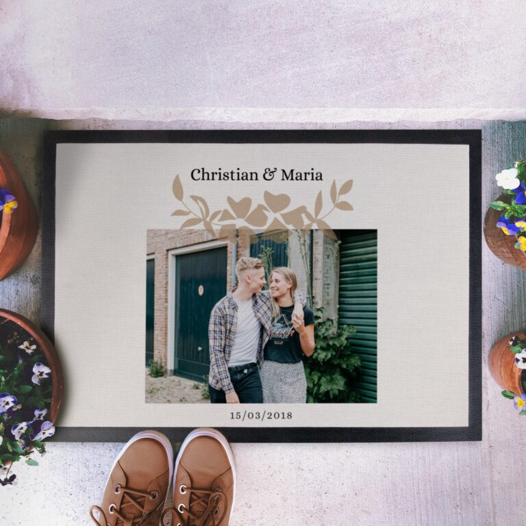 personalised doormat – 60 x 40 cm