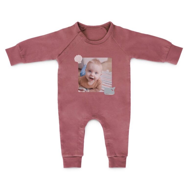 babygrow – printed – pink – 50/56